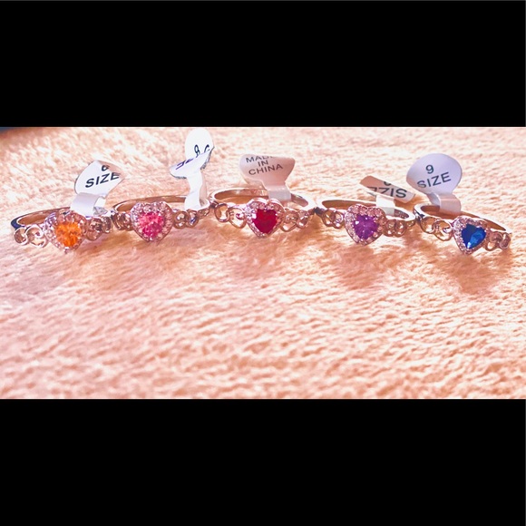 Beautiful Heart Rings Perfect for Someone Special - Picture 5 of 7